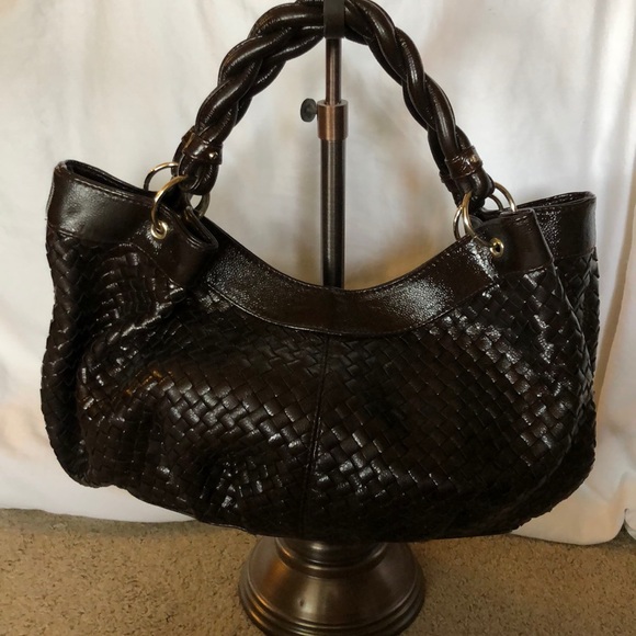 Brown faux leather purse - Picture 4 of 4